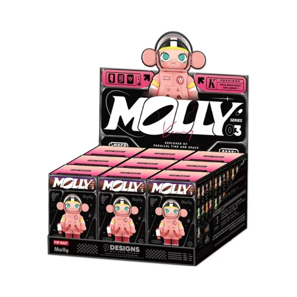 Jual Mega Space Molly 100% Series 3 action Figure Koleksi Pajangan Hadiah Topper Cake Azf 07