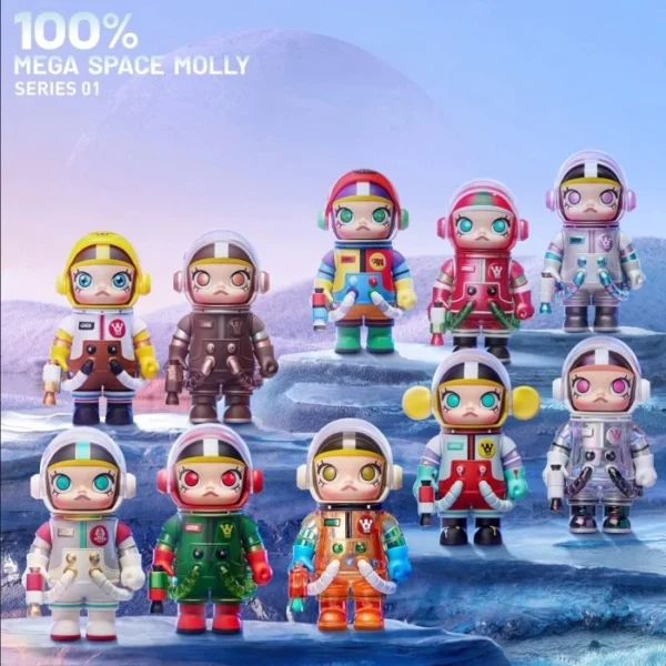 Jual SILVER - MEGA COLLECTION 100% SPACE MOLLY Series 1 - 1 Pcs